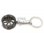 CVT wheel keychain | black chrome
