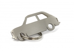 Fiat 126p keychain | Stainless steel