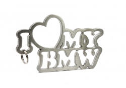 I love my BMW keychain | Stainless steel